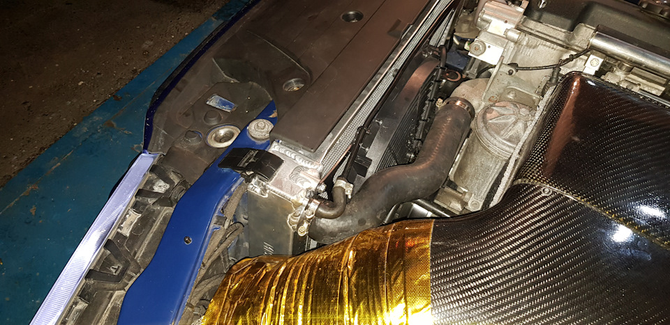 126 mishimoto cooler installation 2