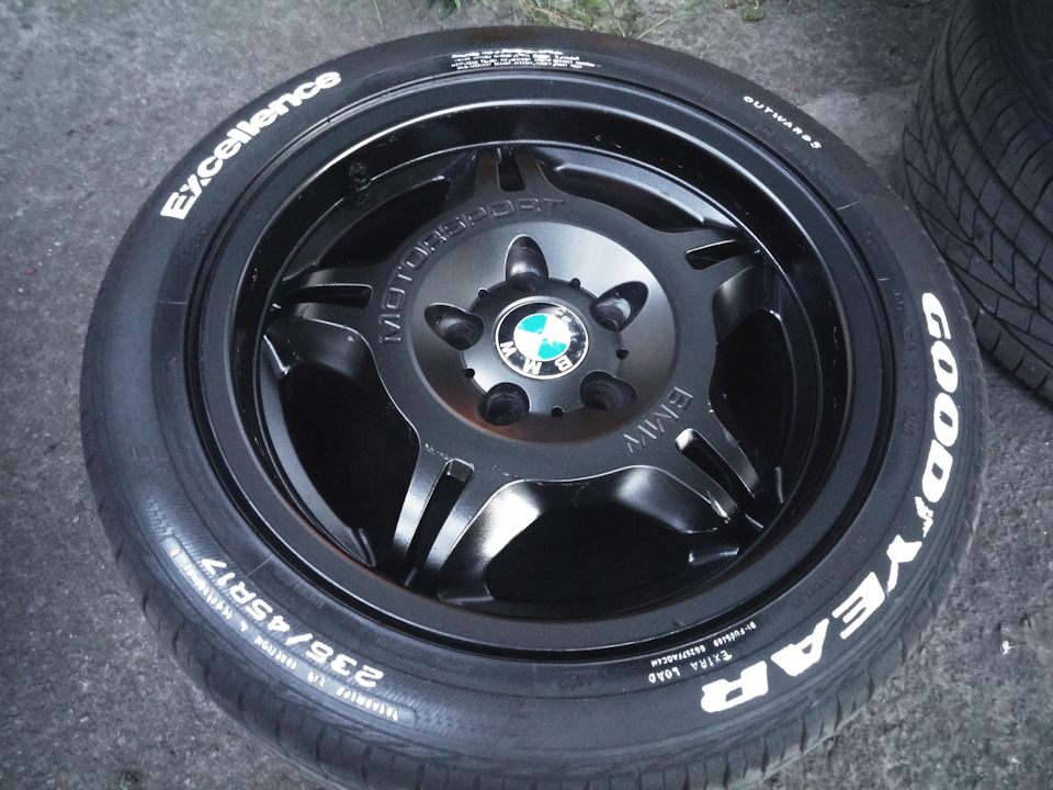 Фарбуємо диски Forged M Double Spoke + гуму 1