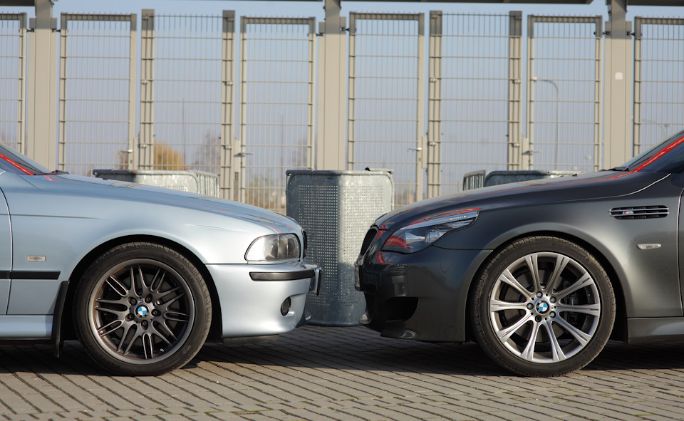 BMW E39 M5 vs E60 545i ///М 2