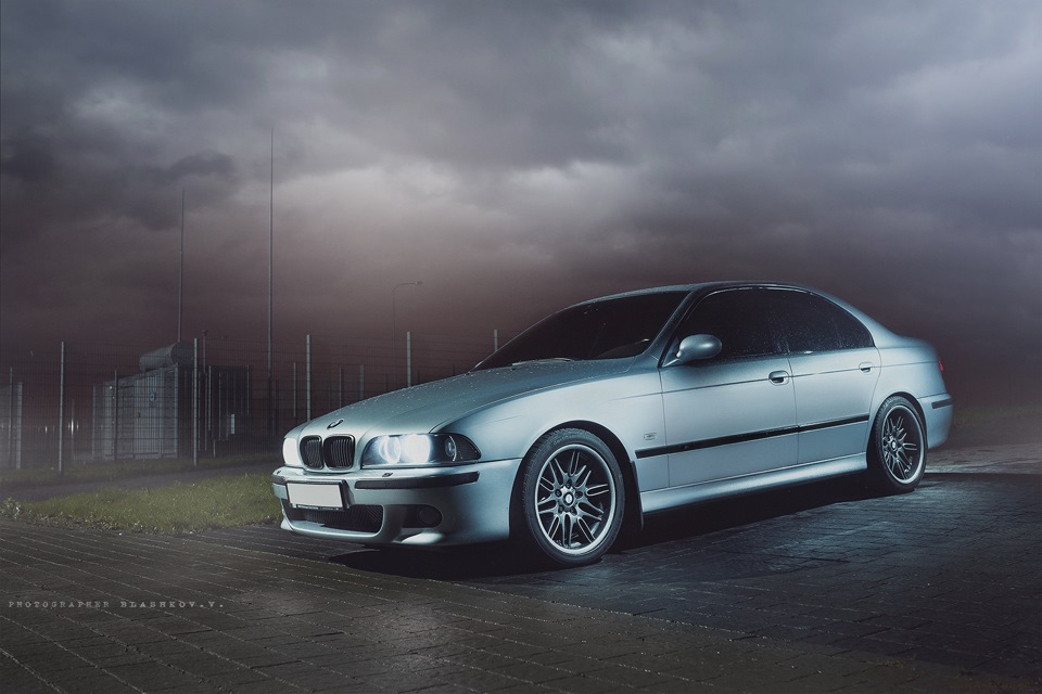 Night Photo Session BMW ///М5 (part 2) 2