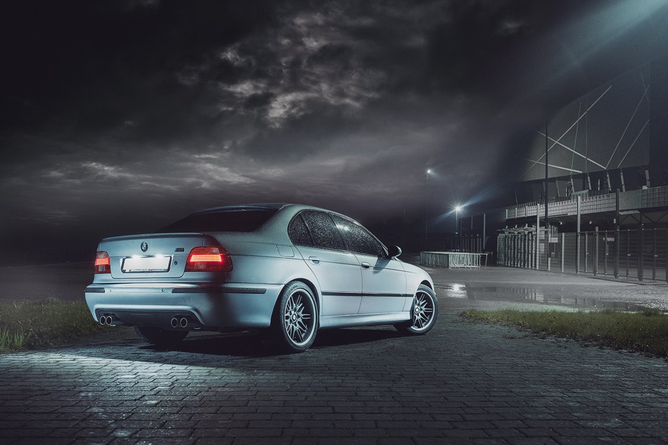 Night Photo Session BMW ///М5 (part 2) 3
