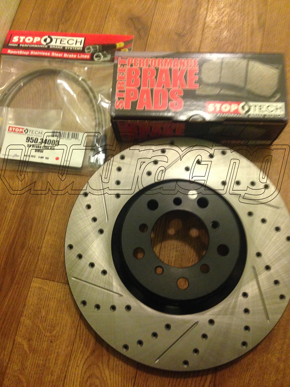 продам StopTech drilled and sloted kit 1