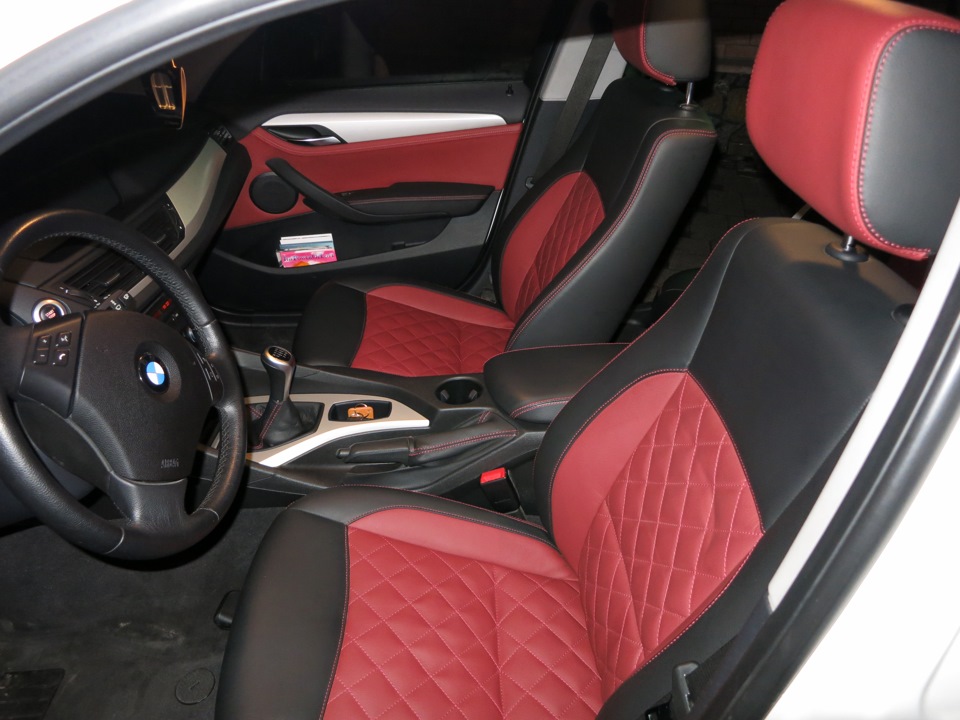 Перетяжка салону BMW X1 1