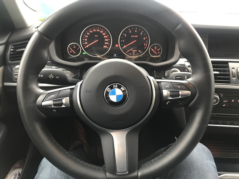 Заміна рідного керма на ///M 2