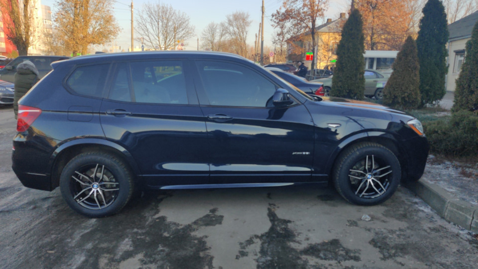 Поставив диски та шини на зиму BMW X3 (F25) 1