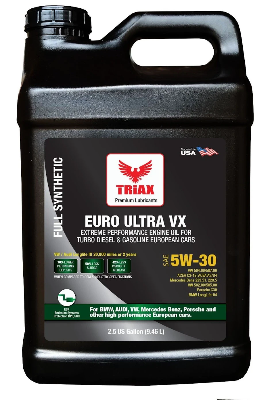 мастило TRIAX-EURO-ULTRA-VX-5W-30-Longlife-III