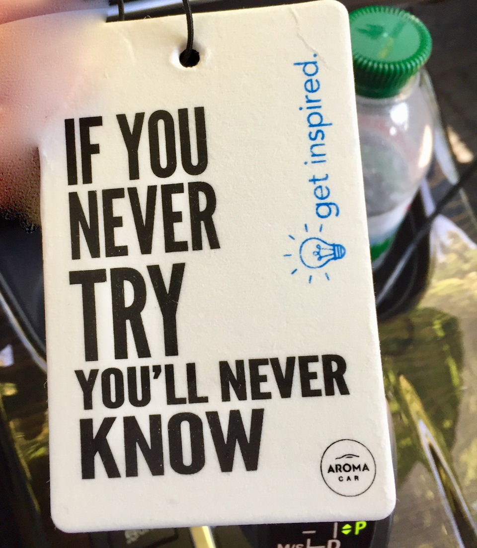 IF YOU NEVER TRY YOU'LL NEVER KNOW 1