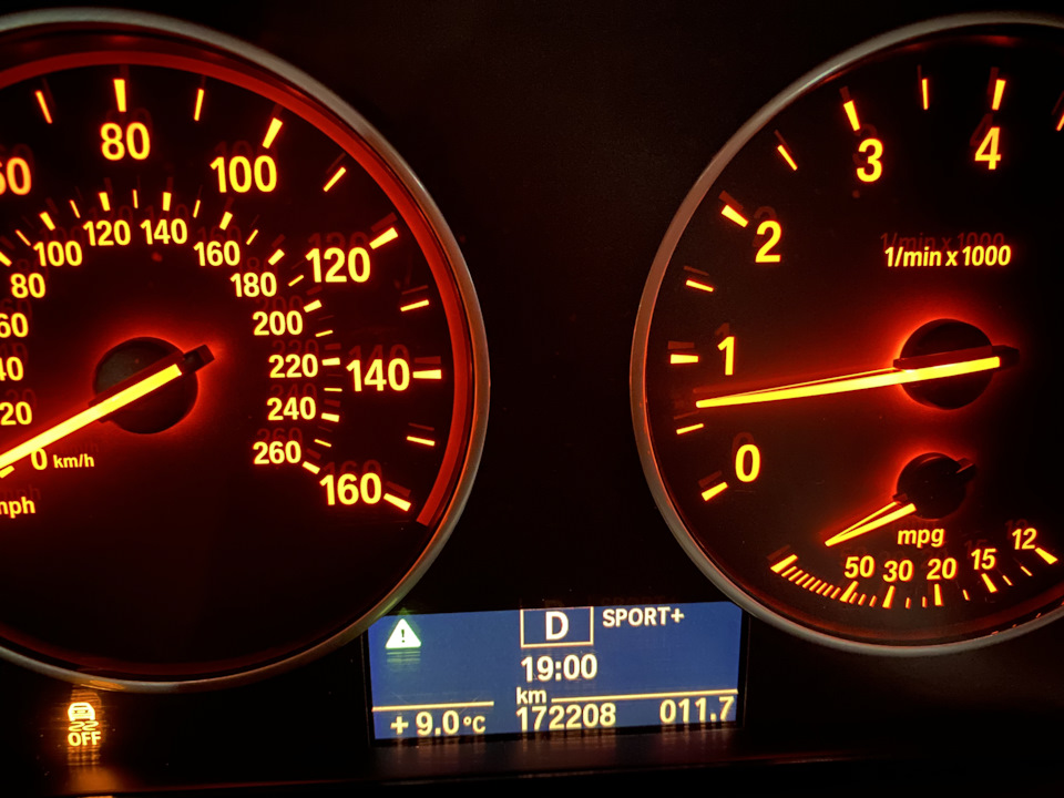 Активація режиму Sport+ та спорт приладів 3