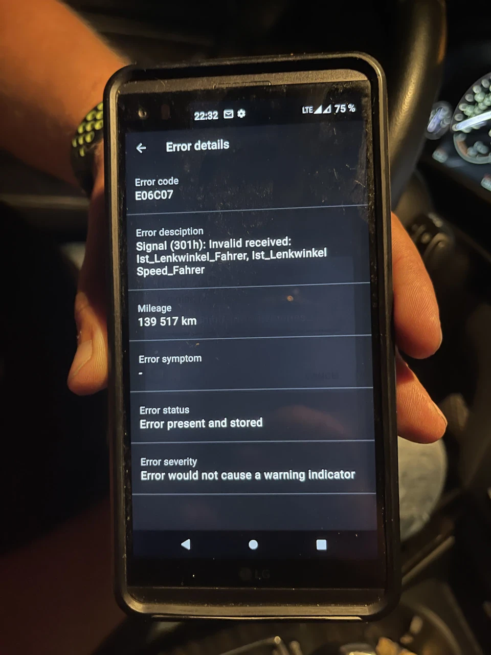 Помилка E06C07 help