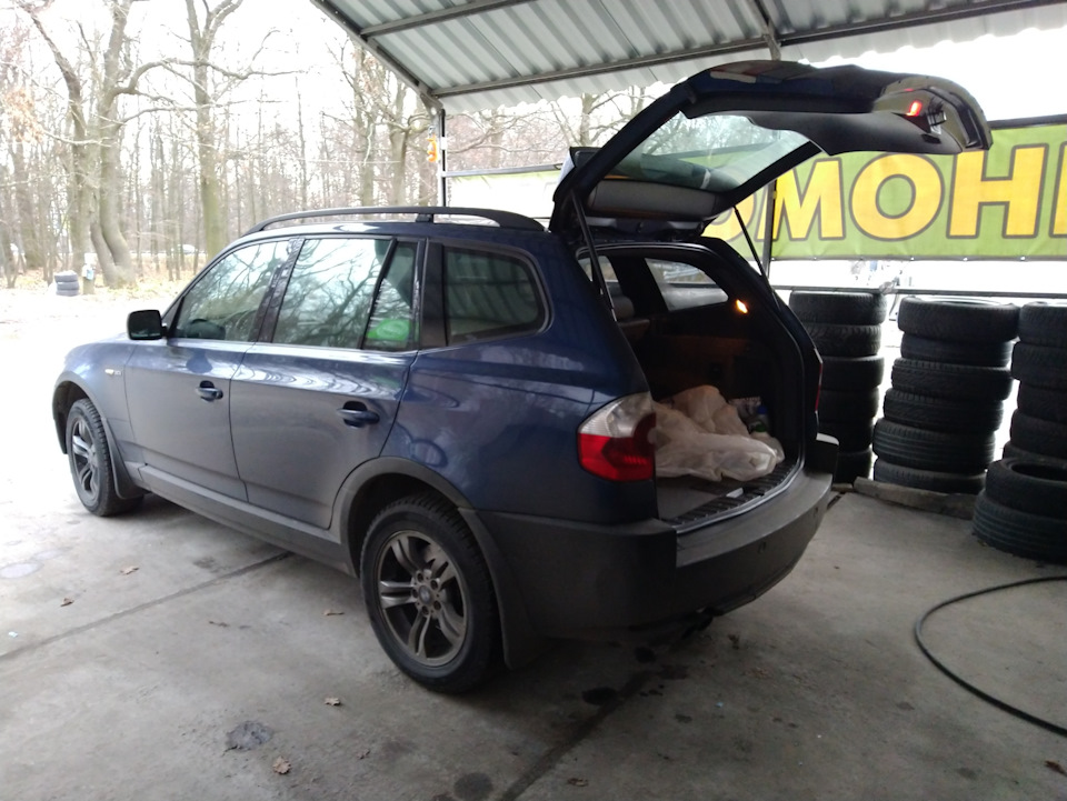 Готуй шльопання із зими. Задня гума для BMW e83 2