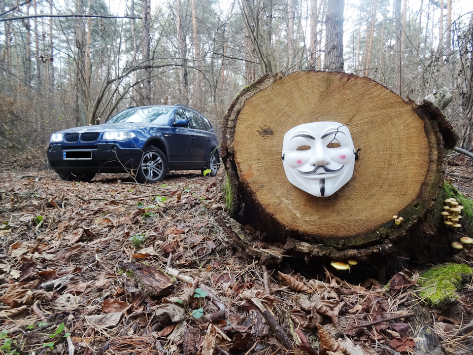 Осіння фотосесія BMW e83. Маски-2019 1