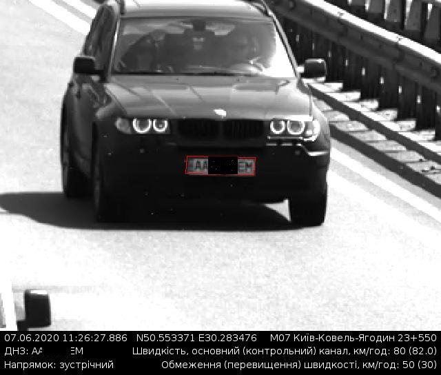 Перший штраф на моєму BMW e83 1