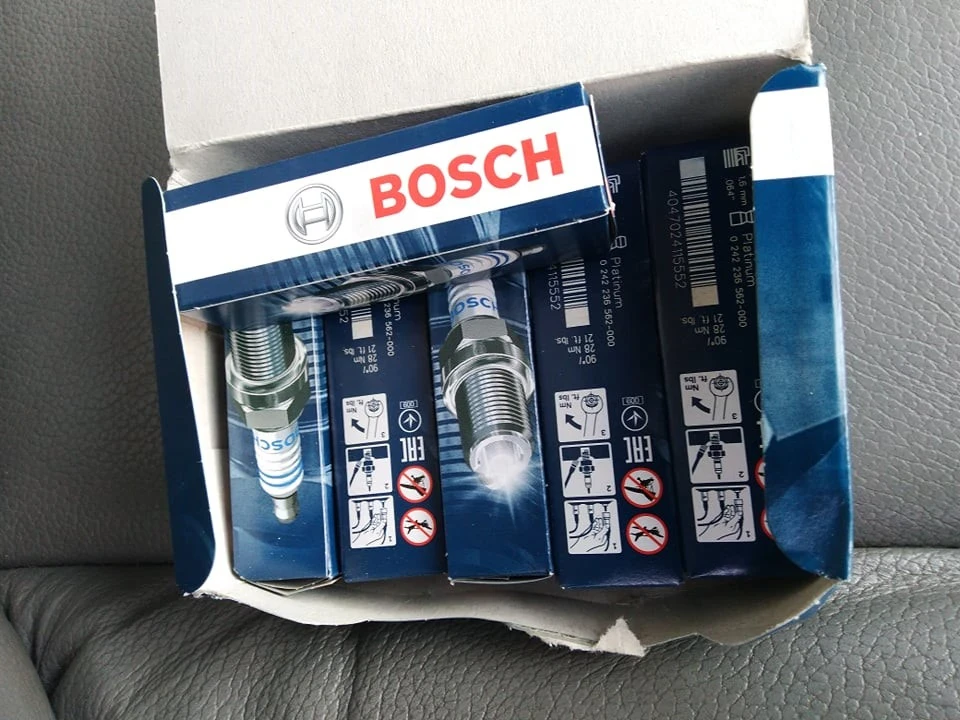 Замінив свічки. Bosch Platinum