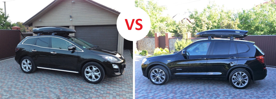 BMW X3 F25 vs Mazda CX-7 (Частина 1) 1