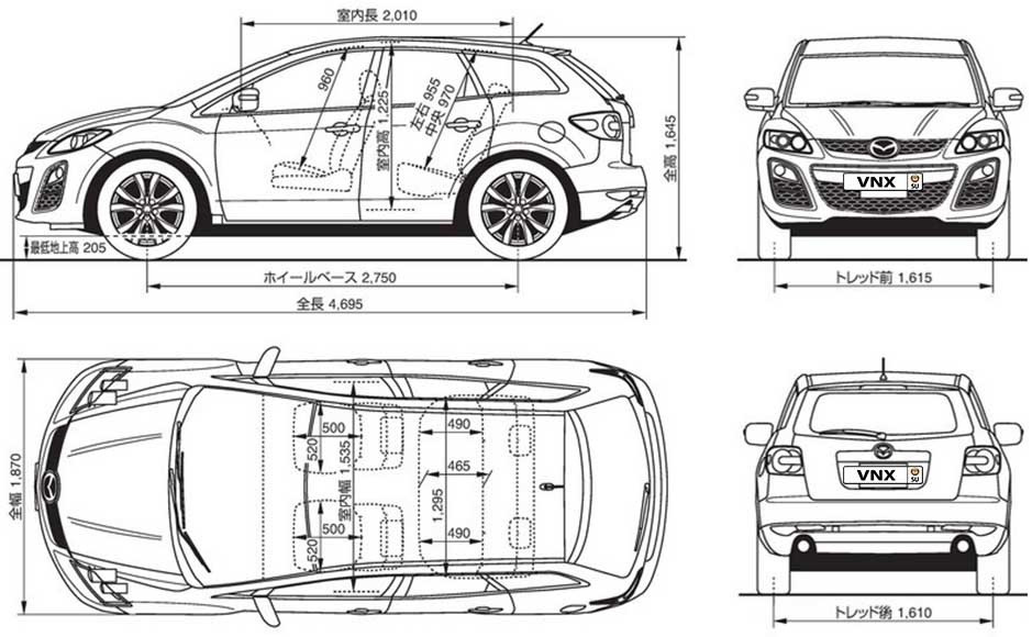 BMW X3 F25 vs Mazda CX-7 (Частина 1) 4