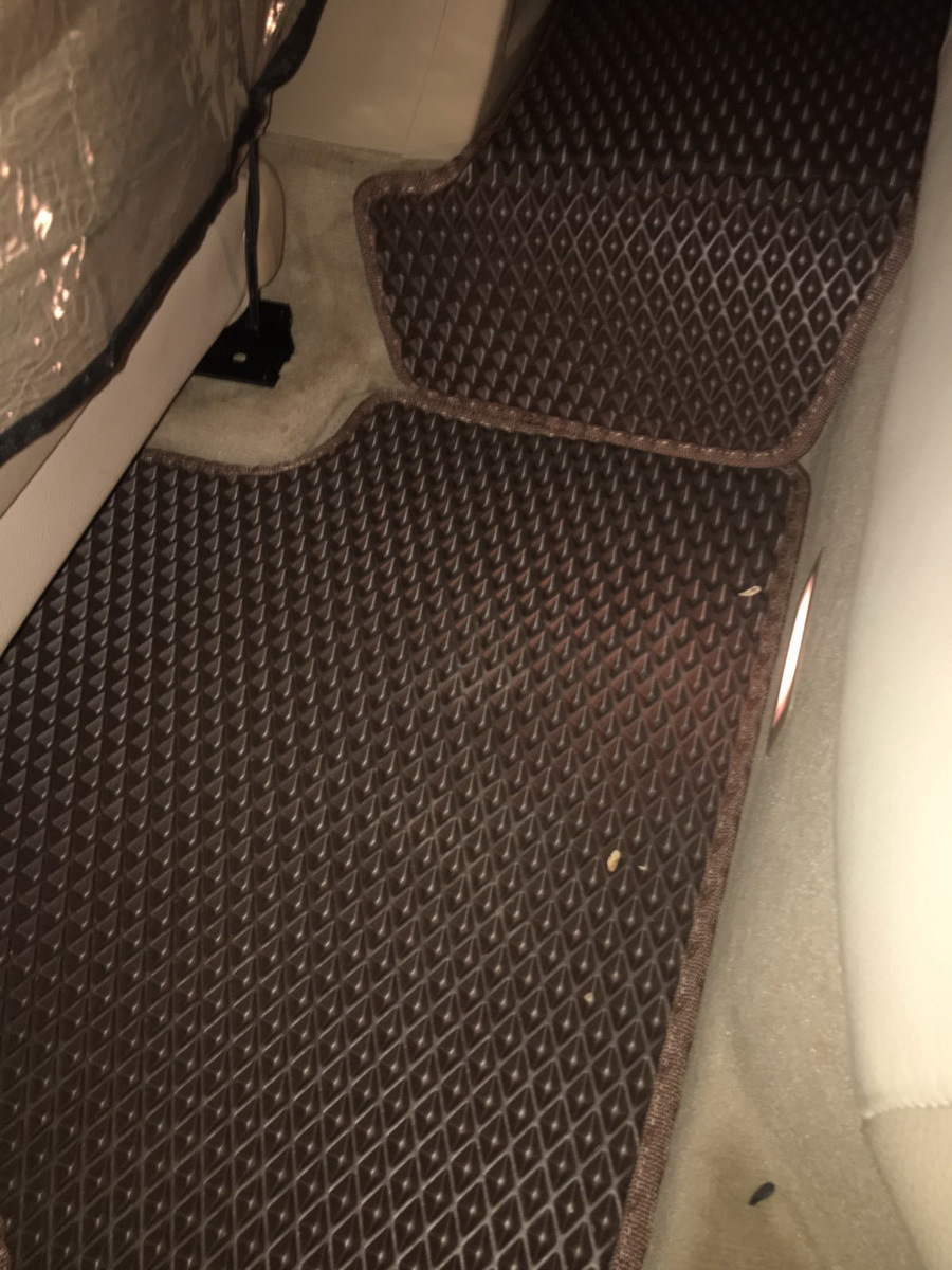 Килимки в салон для BMW X3 F25 '10-17, EVA-полімерні, коричневі (Kinetic) 3