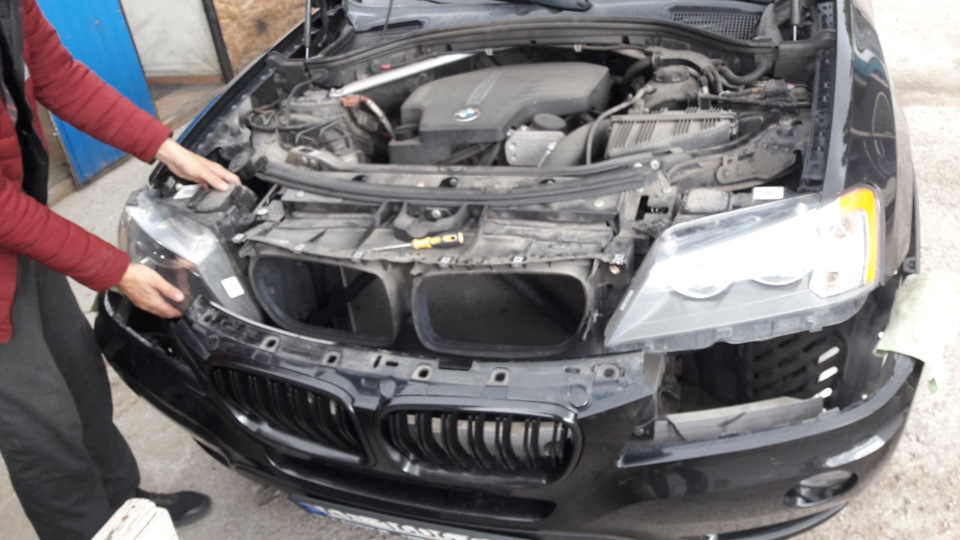 Великий апдейт головної оптики BMW X3 F25 (Aozoom A7+) 4