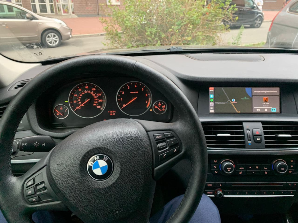 Доснащення Apple CarPlay на BMW X3 2012 в CIC 4
