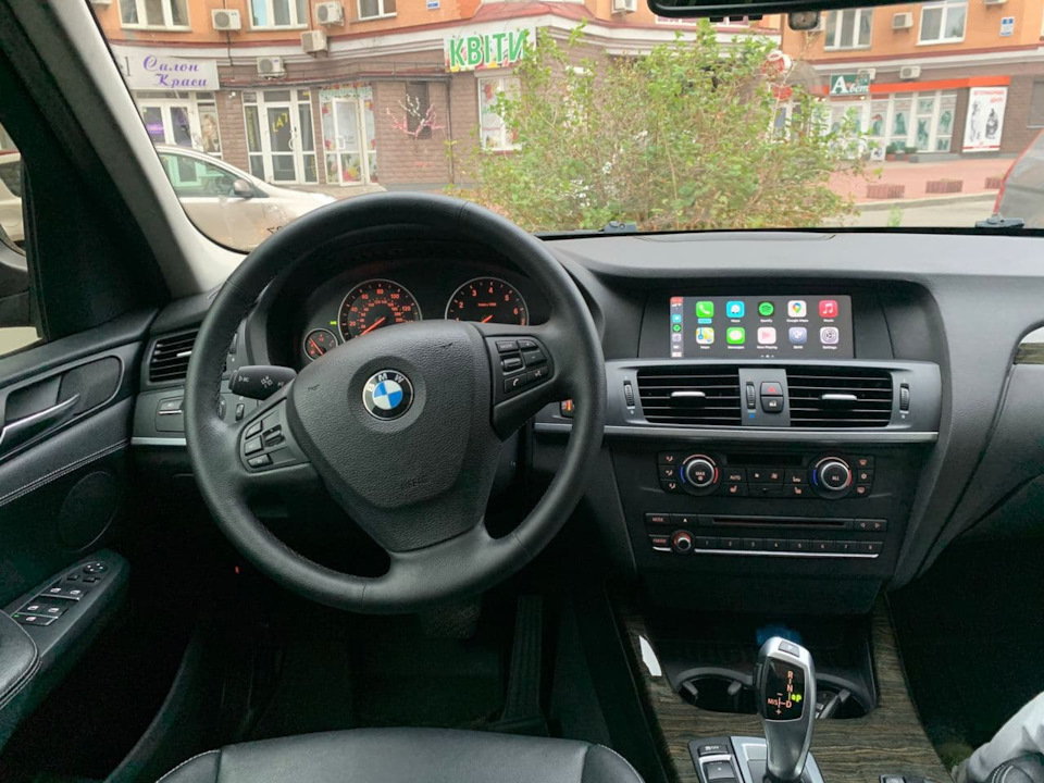 Доснащення Apple CarPlay на BMW X3 2012 в CIC 1