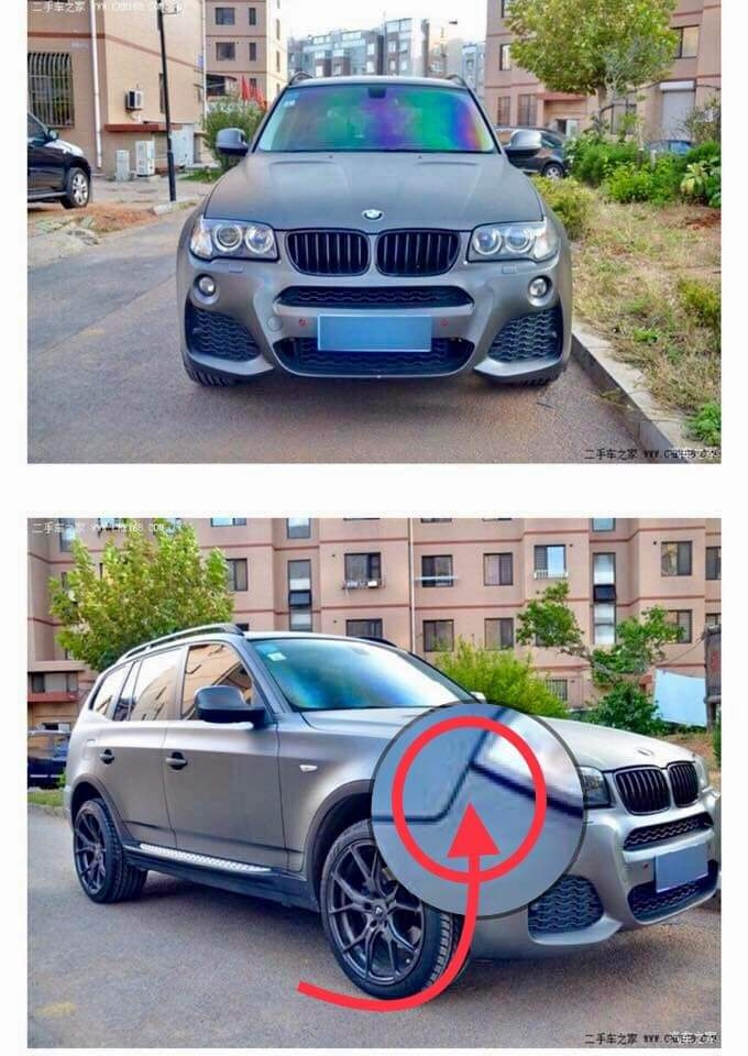 Бампер E83 4