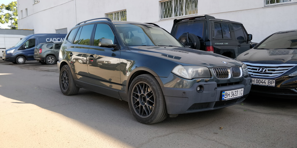 Поставив проставки 1