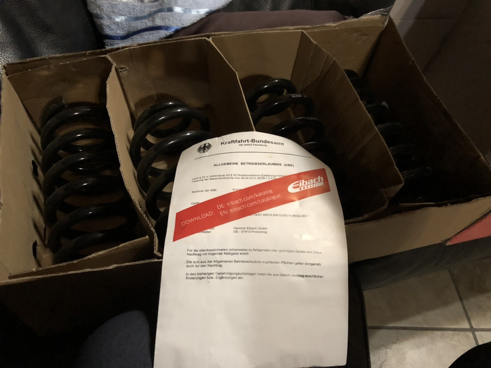 Eibach Pro Kit 35/25 + Заміна кнопки Start Stop 3