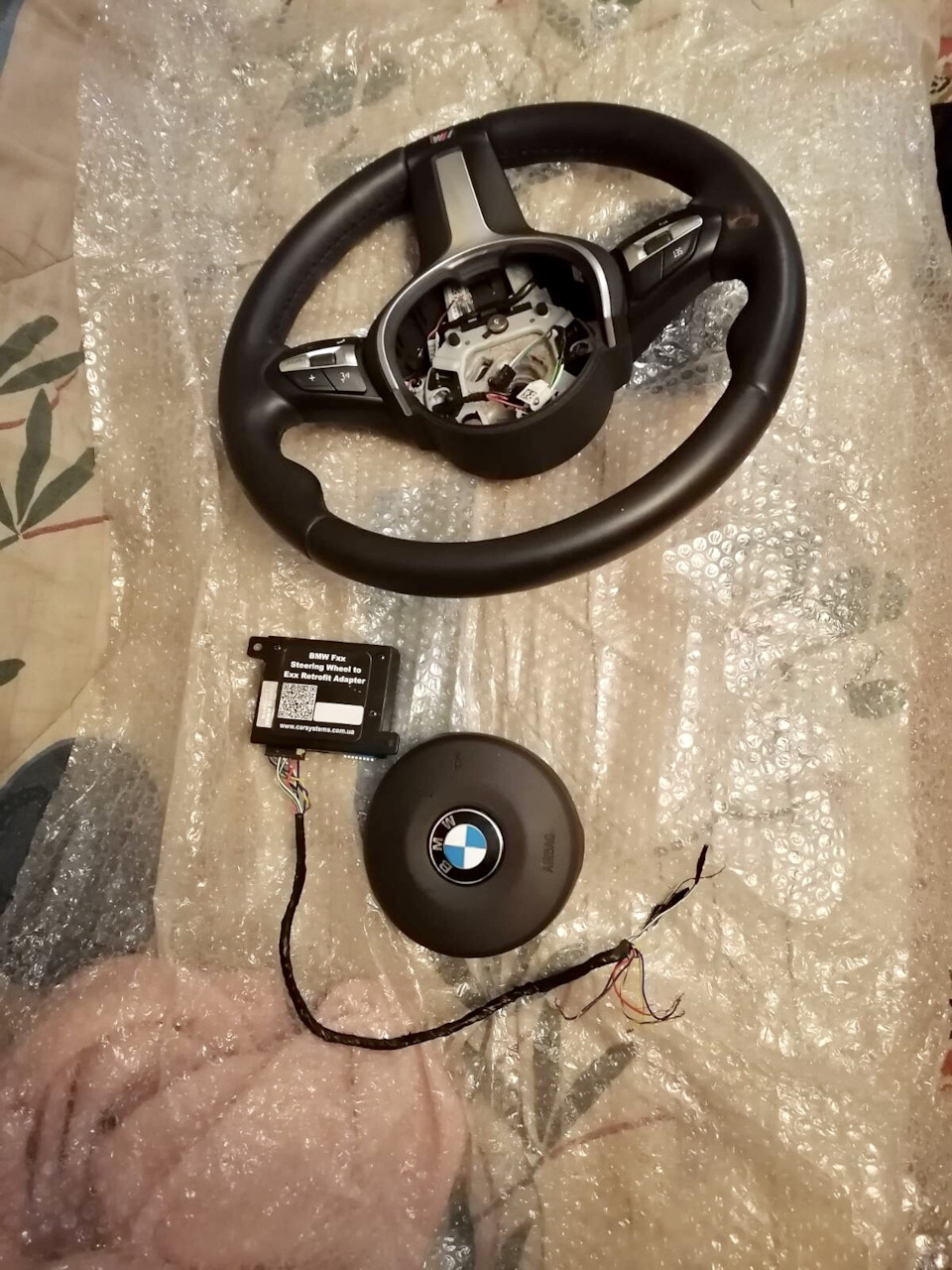 ///М Кермо від F серії у BMW E70 4