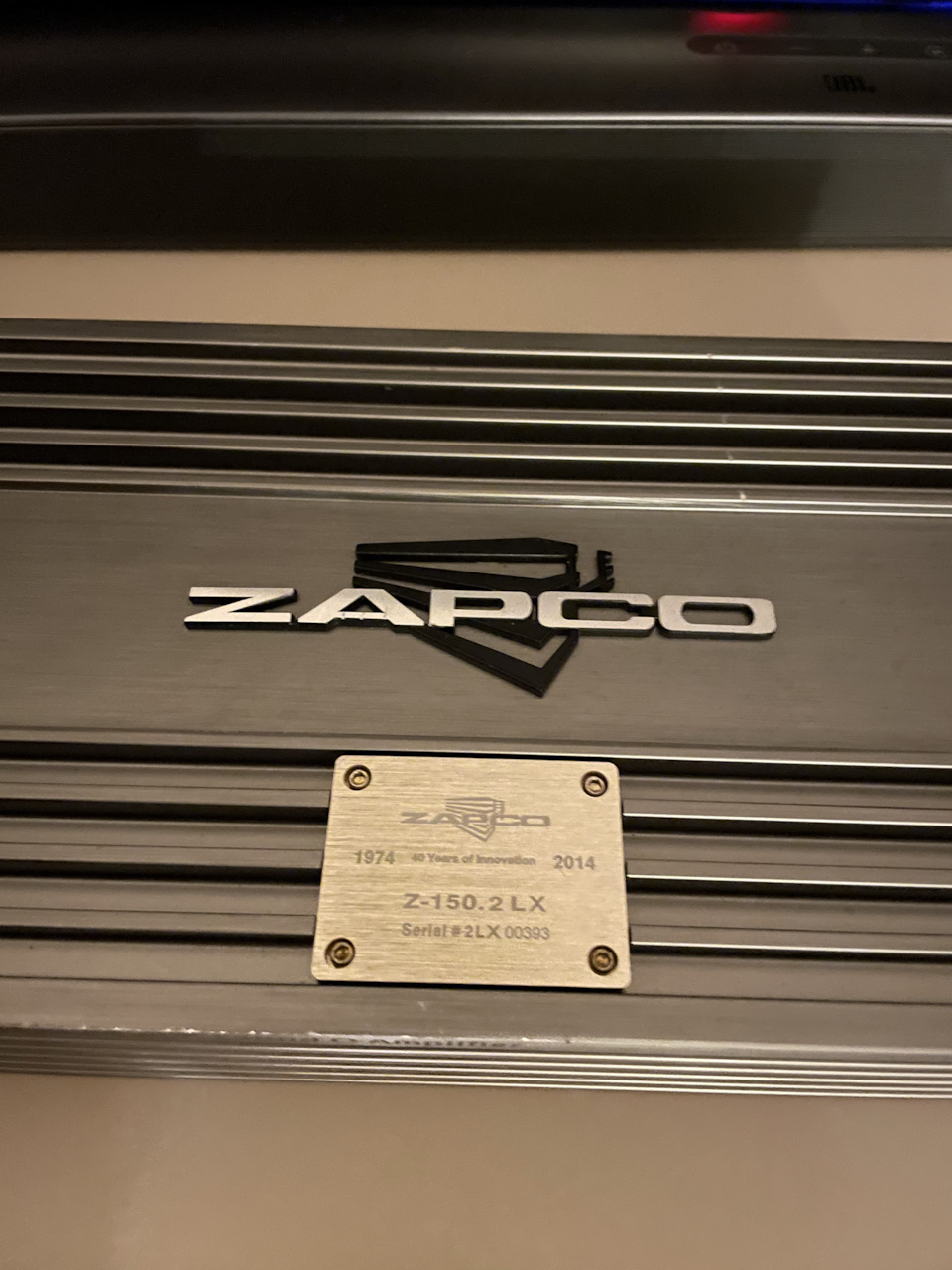 Автозвук. Тизер або як там правильно. Zapco z150.2 lx 1