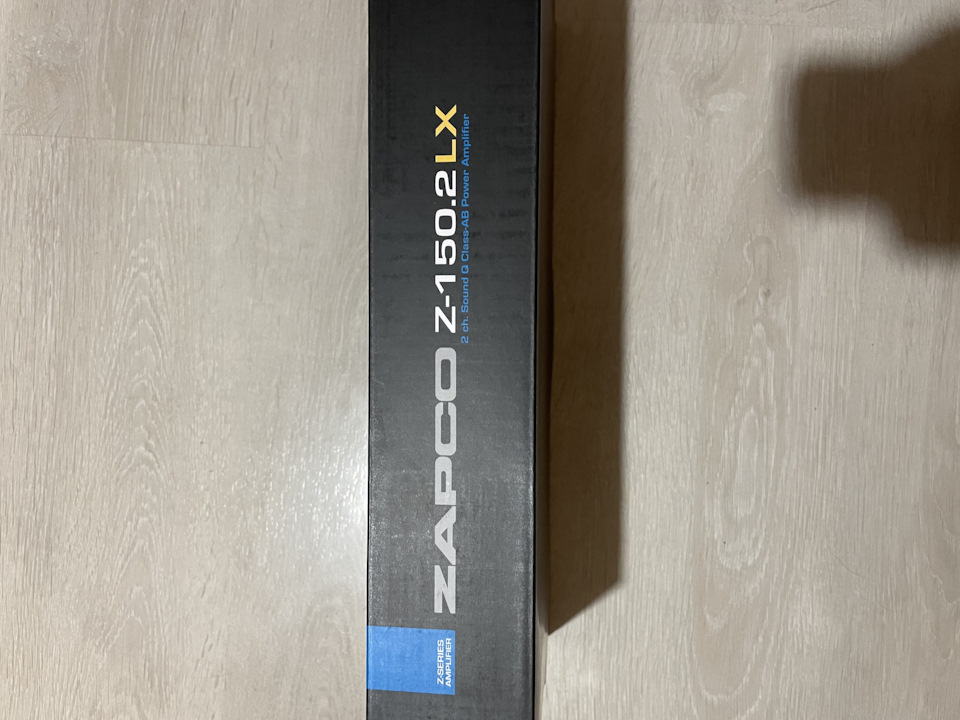 Новий красень Zapco z-150.2 lx 3