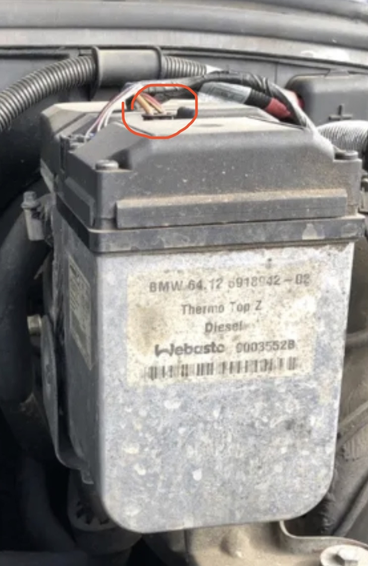 Вебасто Е 53 3.0 D (знайдено причину) 1