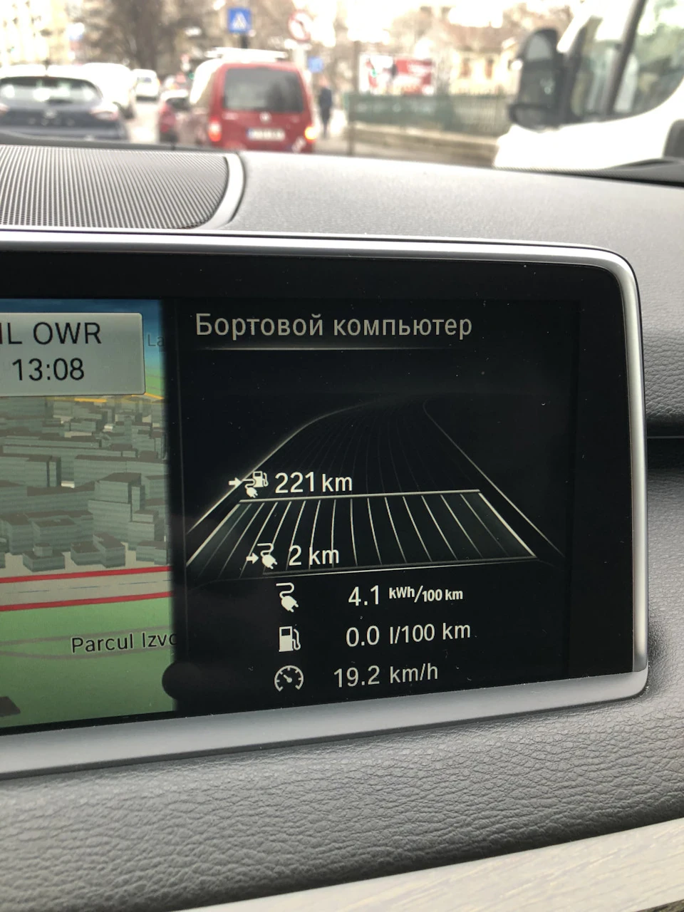 Міський цикл Європи на гібридній плагін.