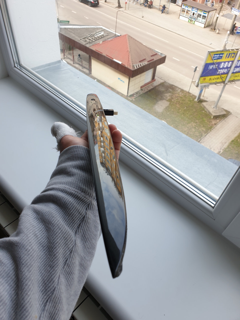 Розсіювач підсвічування номерного знака 5
