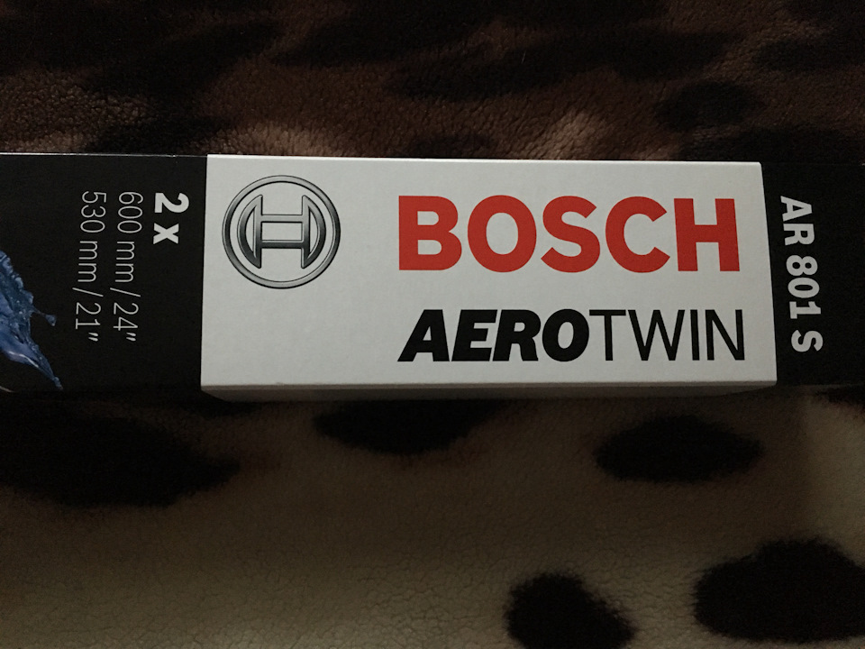 Щітки BOSH AeroTwin, подарунок дружини на НГ :) 2