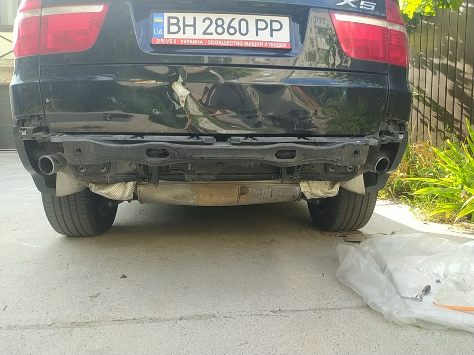 Заміна заднього бампера + задня ляда 2