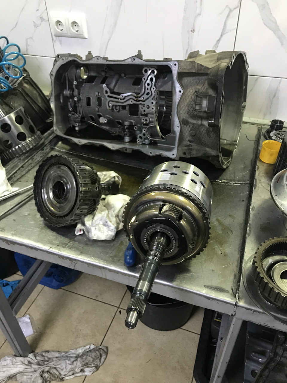 Ремонт АКПП 8HP70z 3