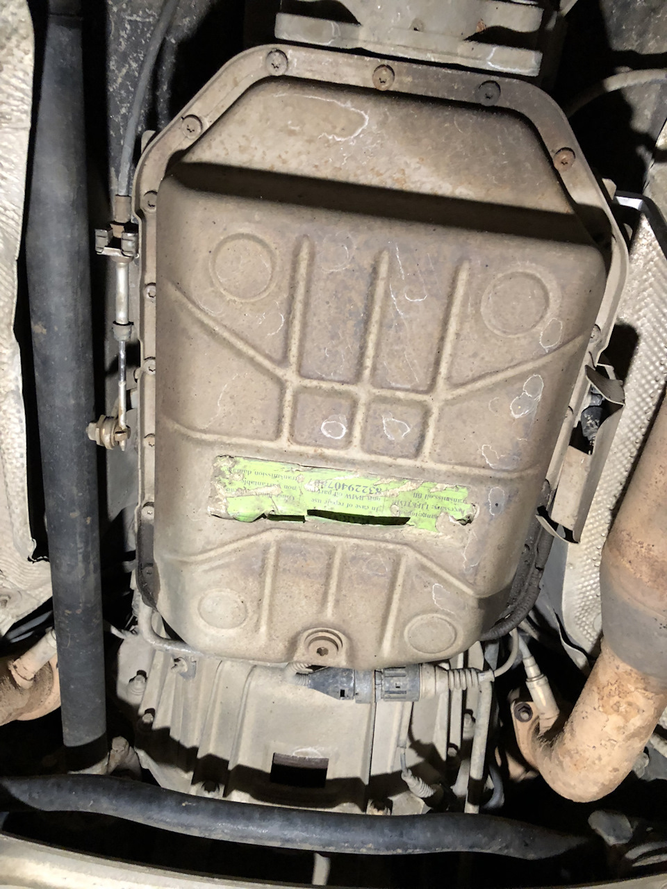 Заміна мастила в коробці 4.6 is 5hp24 4