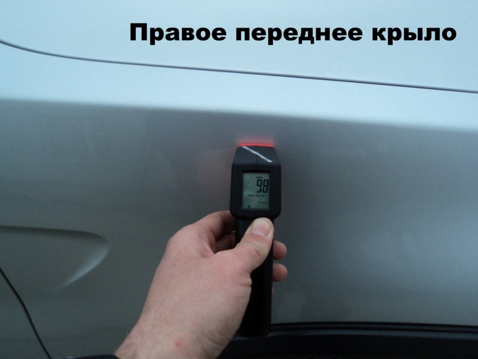 Детальна перевірка лакофарбового покриття 3