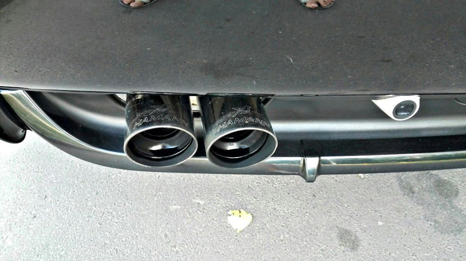 Звідки береться правильний звук або вихлоп HAMANN 1