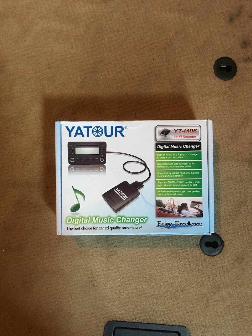 Установка YATOUR 4
