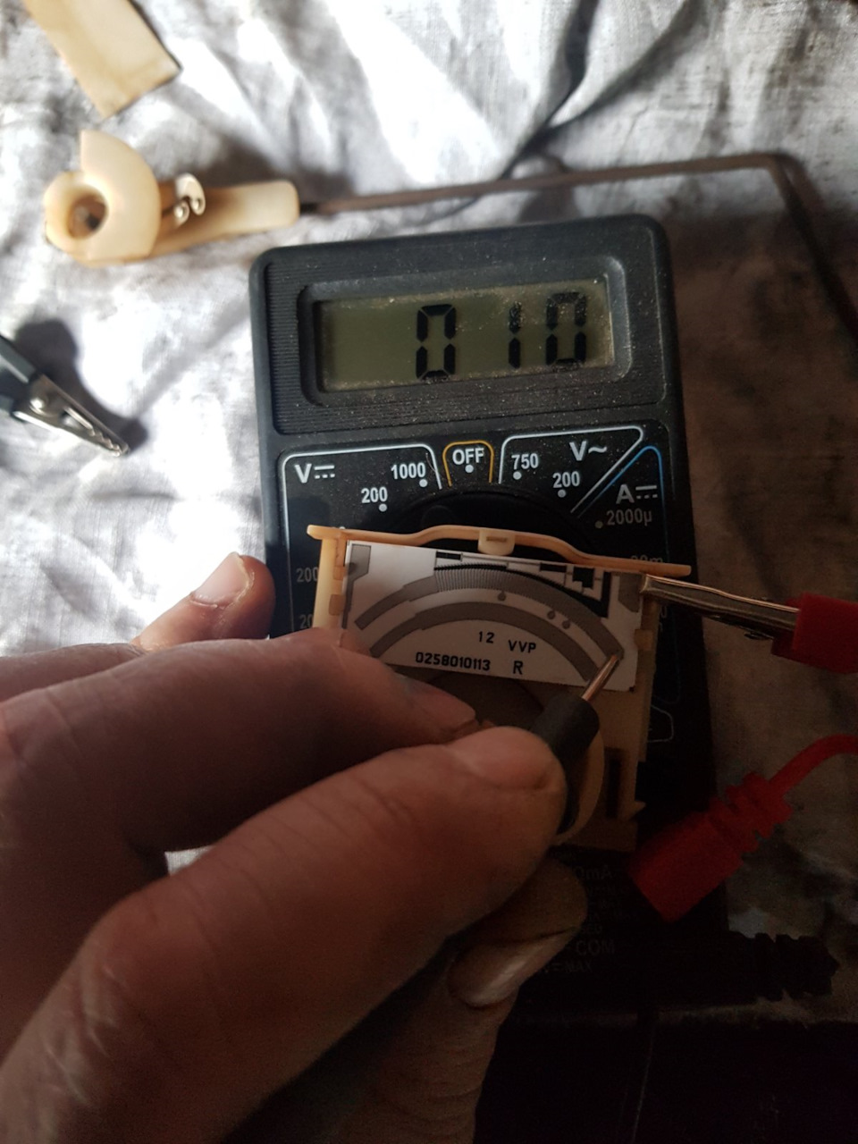заміна реостату на паплавці. 2