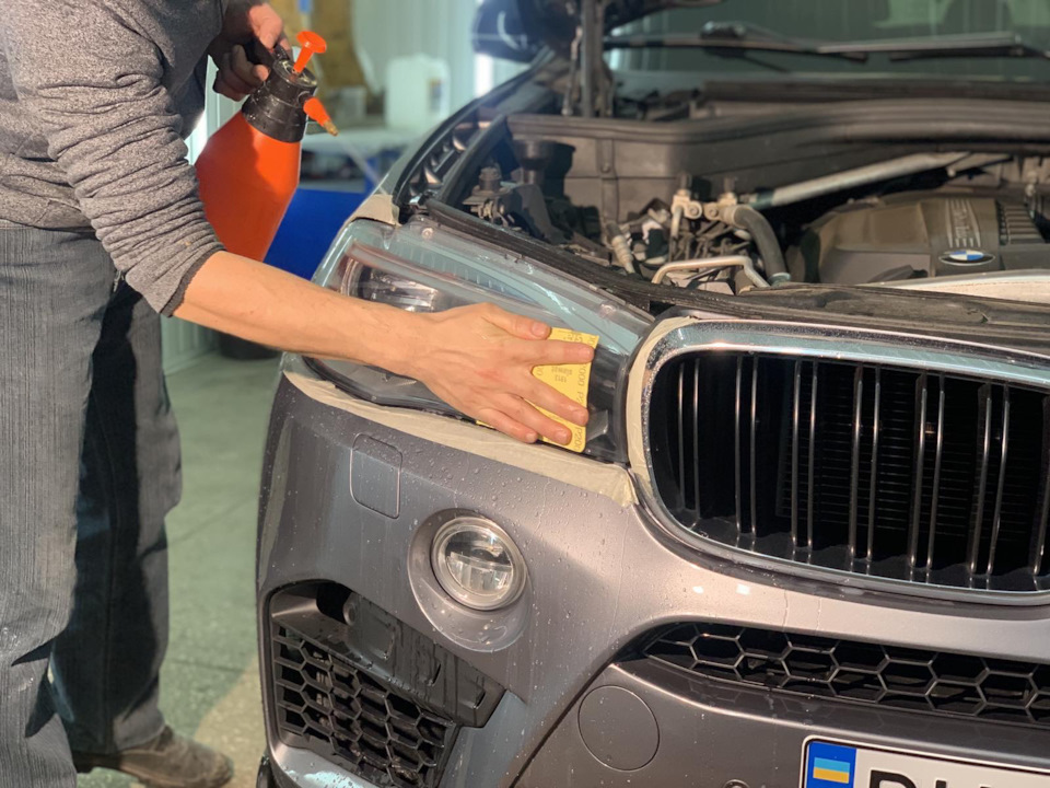 Броня фар STEK Dyno shade 5