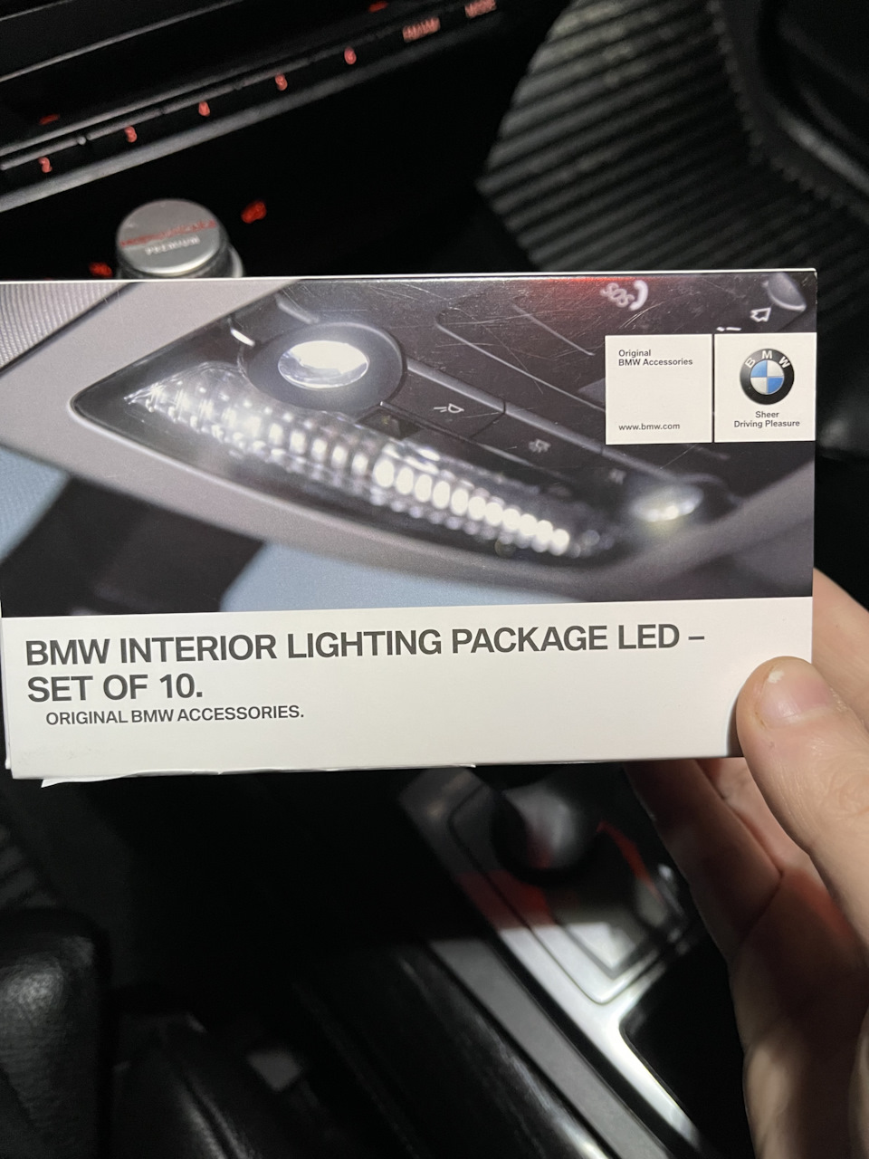 Оригінальне LED лампи салону мені в ікс))) 1