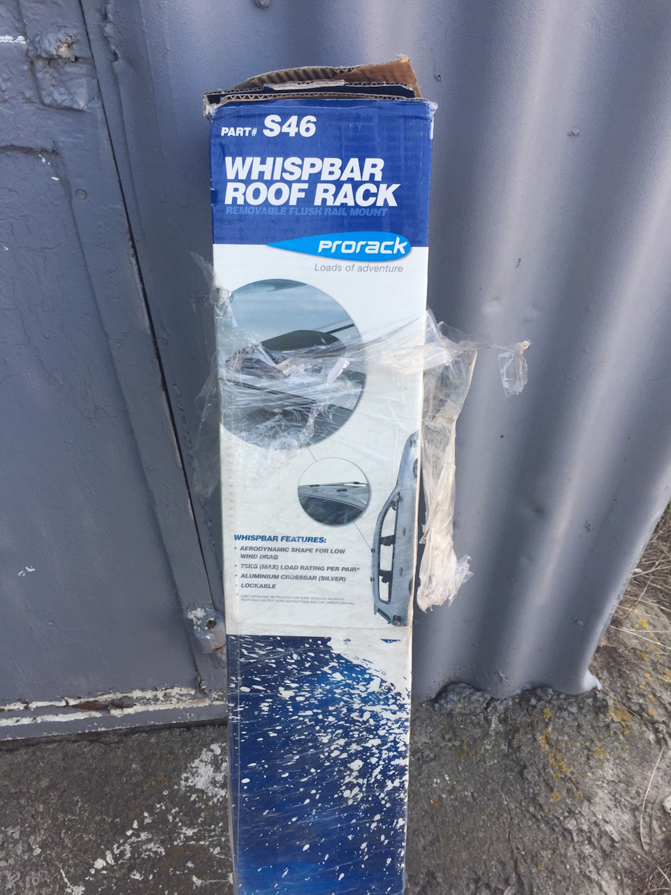 Купив поперечки whispbar Prorack s46 1