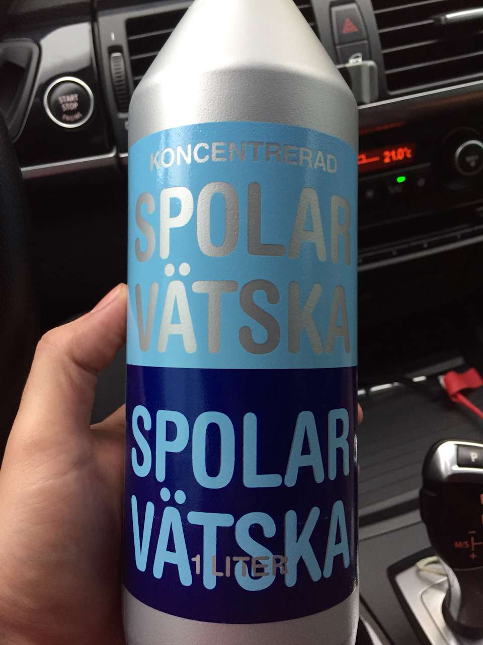 Купив зимовий омивач скла (концентрат) spolarvätska Q8 1