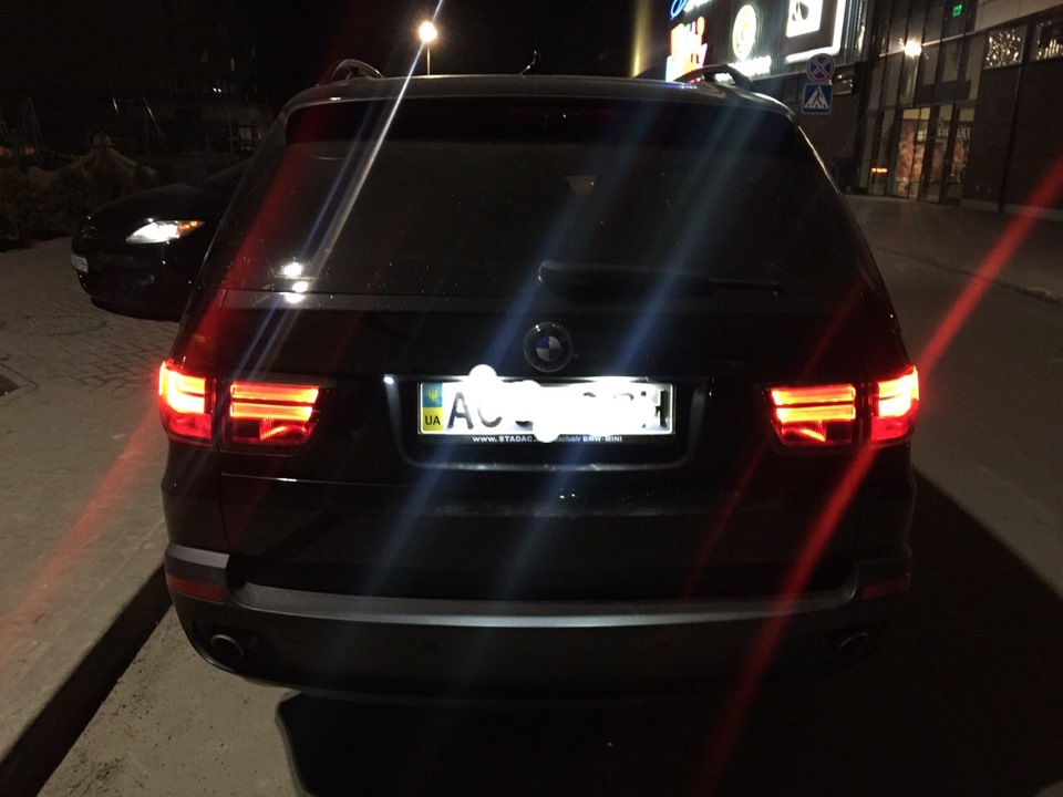 Підсвічування номера Led для BMW X5 E70 1