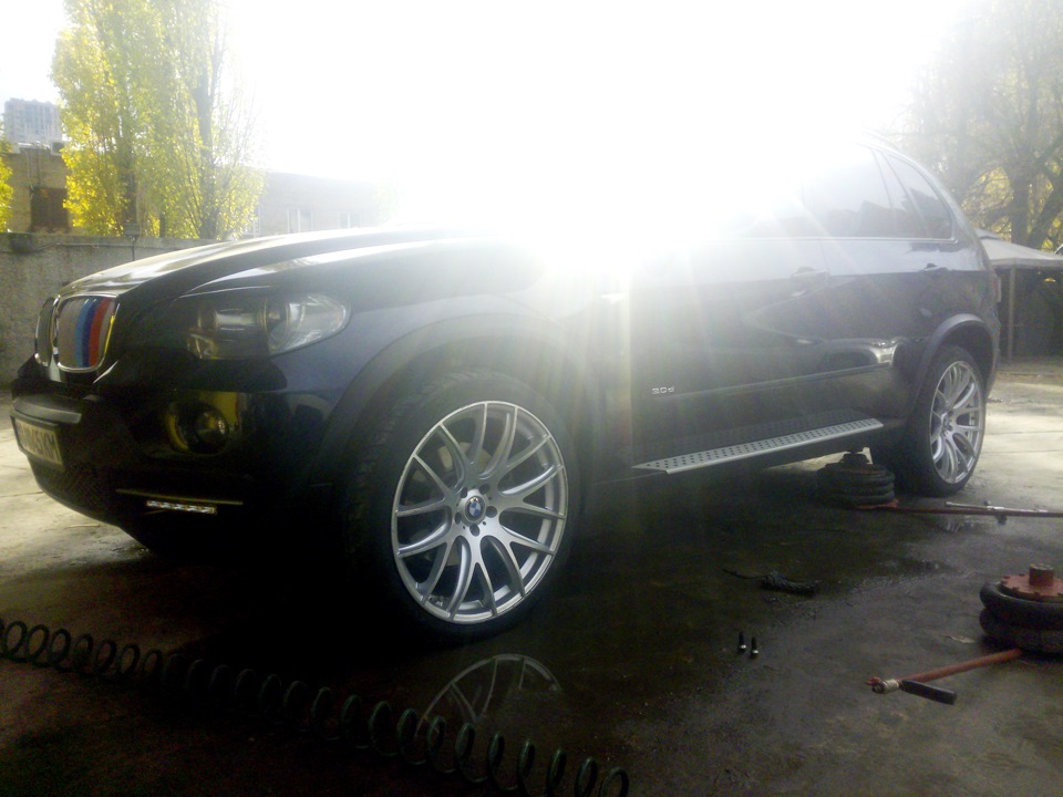 Диски BBS R 22 на BMW X5 1