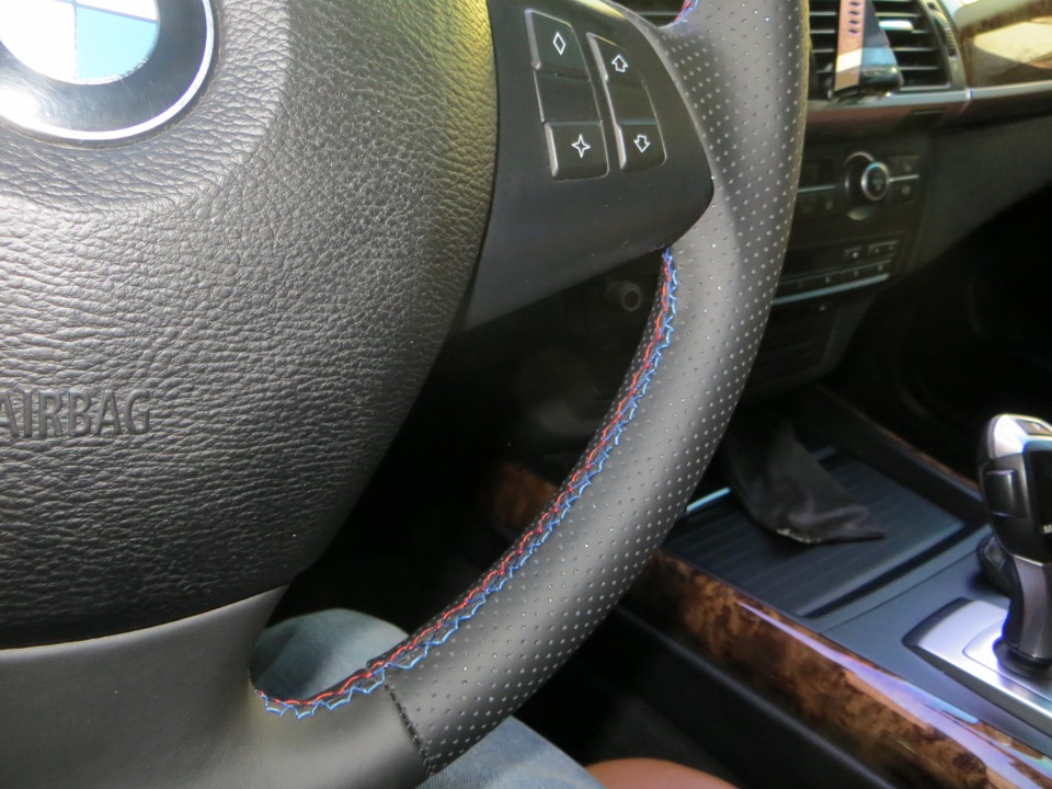 Перешив керма BMW X5 3