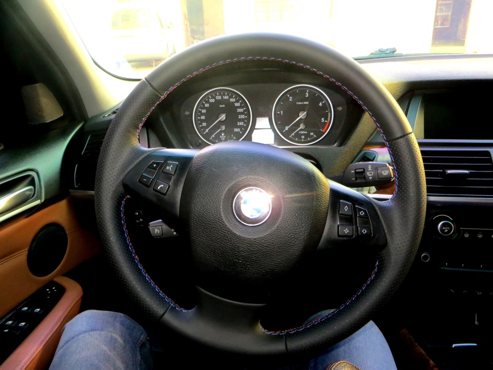 Перешив керма BMW X5 1