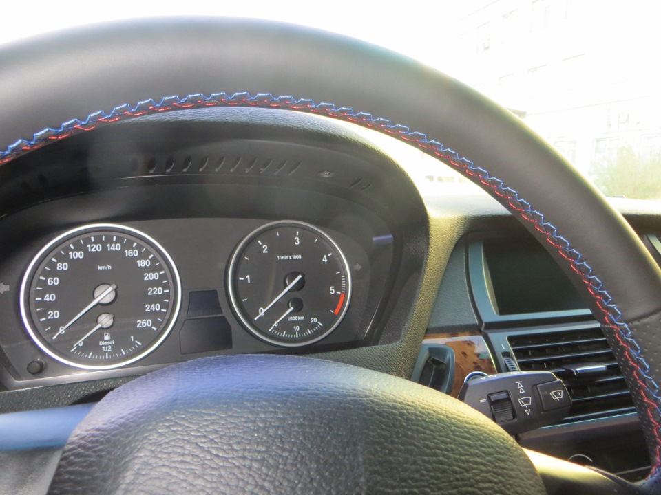 Перешив керма BMW X5 4