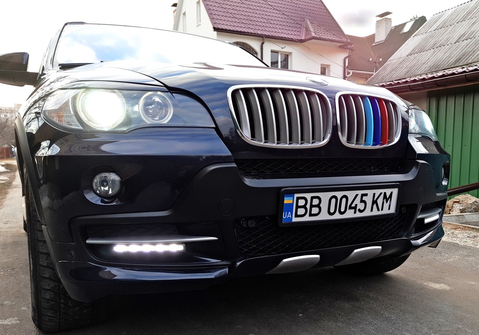 Установка спорт спідниці перед-зад BMW X5 5